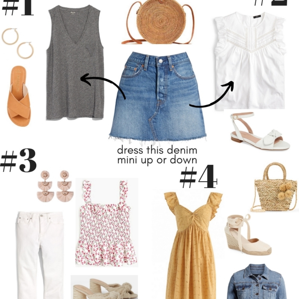 Women’s Spring/Summer capsule closet mystery box size 10 Medium Large